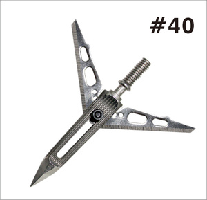 Punta <span class=keywords><strong>de</strong></span> <span class=keywords><strong>Caza</strong></span> Mecánica <span class=keywords><strong>de</strong></span> 2 Cuchillas Expandible, Punta <span class=keywords><strong>de</strong></span> <span class=keywords><strong>Caza</strong></span> Mecánica con Cuchilla Reemplazable para <span class=keywords><strong>Caza</strong></span> con Arco - Product Image 6