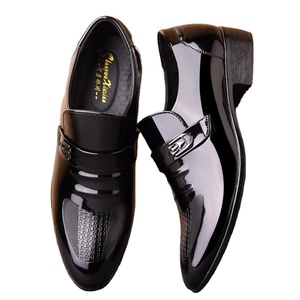 Nuove <span class=keywords><strong>Scarpe</strong></span> Eleganti Primaverili Autunnali da Uomo in Pelle di Alta Qualità, Stile Vintage, a Punta, per Cerimonia e Matrimonio - Zapatos De Cuero - Product Image 1