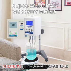 NDJ-5S 8S kỹ thuật số quay độ nhớt Meter 110-240V phòng thí nghiệm bị đo độ nhớt với 2 triệu mpa. S Độ chính xác ± <span class=keywords><strong>1</strong></span>.0% và <span class=keywords><strong>1</strong></span> năm bảo hành - Product Image 2