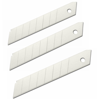 Cutter utilitaire coulissant à lame cassable SK5 de haute qualité, lames noires 9mm/18mm, pour bricolage et bureau, OEM