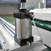 Machine de plastification de films protecteur, machine automatique pour le travail du bois, PVC PETG PU, découpe automatique, w