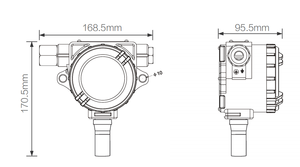 Fix550 trực tuyến (4G, Lora, Bluetooth, Wifi, vv) nhiệt độ và độ ẩm Transmitter/Công nghiệp nhiệt độ và độ ẩm cảm biến - Product Image 6