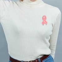 1 pièce Broches épingles ruban émaillé rose sensibilisation au cancer du sein en stock pour dropshipping