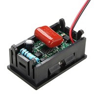 AC 70-500V 0.56 "LED Digital Voltmeter Alat Instrumen Volt Meter Tegangan 2 Kabel Tampilan Merah Hijau Biru 110V 220V DIY 0.56 Inci