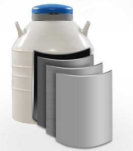 Réservoir cryogénique Dewar à petite capacité YDS-3 pour <span class=keywords><strong>azote</strong></span> <span class=keywords><strong>liquide</strong></span>, conteneur d'<span class=keywords><strong>azote</strong></span> <span class=keywords><strong>liquide</strong></span> pour le sperme animal congelé - Product Image 3