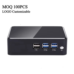 Intel i3 <span class=keywords><strong>i5</strong></span> i7 không quạt máy tính công nghiệp đầy đủ nhôm kim loại trường hợp công nghiệp giá rẻ Mini PC - Product Image 1