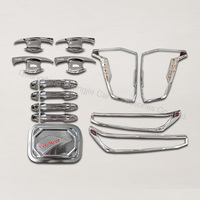 Kit de garnitures chromées pour phares et poignées de porte, personnalisé, très demandé, pour Toyota Hilux Travo 2026