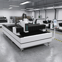 Machine de découpe laser fibre Hoysook 3015, machine de découpe laser fibre 1500 x 3000 mm à bon prix