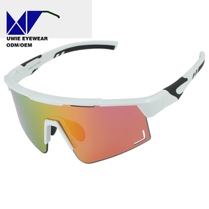 Gafas de Ciclismo 624, Media Montura, TR90, <span class=keywords><strong>Lentes</strong></span> <span class=keywords><strong>para</strong></span> Ciclismo de Carretera, <span class=keywords><strong>Lentes</strong></span> Polarizadas, Antivaho, Protección UV, Aptas <span class=keywords><strong>para</strong></span> <span class=keywords><strong>Tenis</strong></span> - Product Image 3