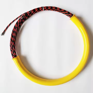 Extracteur de câble de dispositif de filetage d'électricien 6mm Guide de <span class=keywords><strong>fil</strong></span> en fibre de verre en plastique <span class=keywords><strong>Nylon</strong></span> pour accessoires de câblage de gestion de plomb de réseau - Product Image 1