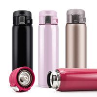 Bouteille isotherme 500ml en acier inoxydable, écologique, sans BPA, contenant isolé sous vide, Thermos, gourde pour l'eau