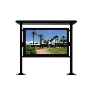 Cloud Serve, quiosco de señalización Digital LCD impermeable para exteriores de 55 pulgadas, IP65 carcasa de aluminio de vidrio templado, póster Digital táctil - Product Image 1