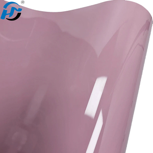 Film vinyle pour voiture en PET HD brillant rose latte en gros, 1,52 x 18 m/5 x 60 pieds, rouleau complet, fourniture d'usine, vinyle coulé en PET TPU, autocollants pour voiture - Product Image 3