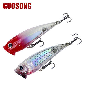 Appât dur d'eau douce de 70mm/8.5G Surface vague d'eau escalade <span class=keywords><strong>leurre</strong></span> de pêche en <span class=keywords><strong>mer</strong></span> pour bar et truite cible de pêche en eau salée - Product Image 3