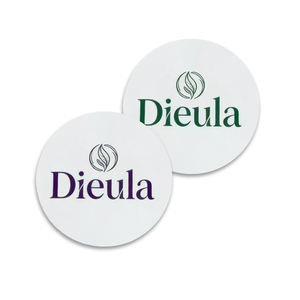 Etiqueta adhesiva de papel personalizada con logotipo redondo de la marca para caja de embalaje de cosméticos y regalos - Product Image 5