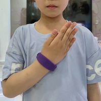 Pulsera de Silicona con Código QR NFC Impermeable para Niños 213/F08, Pulsera NFC Ajustable, Pulsera de Silicona RFID para Control de Acceso al Campus