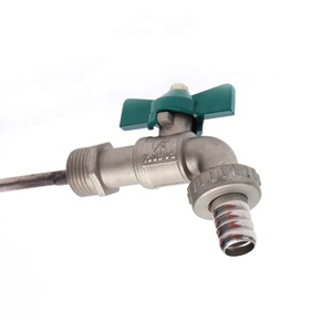 Hecho en China de alta calidad de aluminio mariposa manija verde frío de latón para agua jardín bibcock - Product Image 1