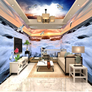 <span class=keywords><strong>Carta</strong></span> <span class=keywords><strong>da</strong></span> <span class=keywords><strong>Parati</strong></span> Personalizzata con Foglie e <span class=keywords><strong>Uccelli</strong></span>, Decorazione Artistica per Camera <span class=keywords><strong>da</strong></span> Letto, Murale Papier Peint - Product Image 6