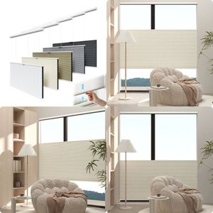 Personalizzato prezzo di fabbrica Top Down Bottom up tende giorno <span class=keywords><strong>notte</strong></span> a nido d'ape con parasole in tessuto per finestra - Product Image 3