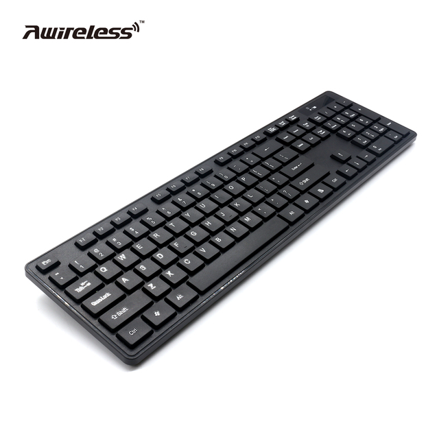 Computer Accessories Multi Layout Wireless Keyboard Oem Spanish Custom Keyboard Office Desktop 2.4ghz Wireless Keyboard