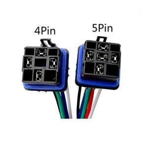 Auto Car Relay JD2912 Waterproof SPDT 4PIN 5PIN DC <b>12V</b> 40A Integrated Relay <b>Socket</b> with 40A Waterproof Wire - Product Image 5