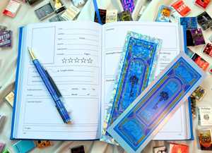 Cuaderno <span class=keywords><strong>de</strong></span> Lectura <span class=keywords><strong>de</strong></span> Lujo LABON con Tapa Dura y Lámina Holográfica, Rastreador Profesional <span class=keywords><strong>de</strong></span> Reseñas <span class=keywords><strong>de</strong></span> Libros, Regalo para Amantes <span class=keywords><strong>de</strong></span> los Libros - Product Image 2
