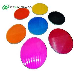 Verre FELIX personnalisé 0,2 mm 0,3 mm 0,4 mm 0,5 mm 0,7 mm 1,1 mm résistant à la chaleur avec revêtement AR/AF/AG, filtre de couleur dichroïque 95% - Product Image 5