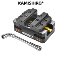Kamishiro précision 5 axes rotatif auto-centrage étau Lang 5th axe Makro poignée cnc fraiseuse étau concentrique étau