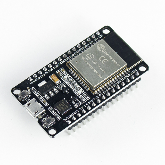 ESP-WROOM-32 ESP32 Development Board WiFi + Bluetooth CP2102 Dual Core 2.4Ghz Microcontroller for Arduino ESP8266