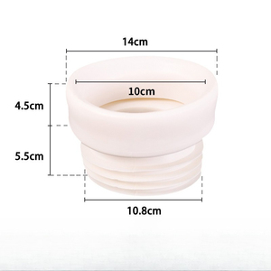 Raccord décalé pour cuvette de WC, adaptateur de tuyau d'évacuation pour installation de toilettes - Product Image 5