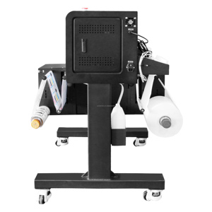 Etiquetadora automática de cama plana, impresora de etiquetas adhesivas con cortador de trazado para etiquetas adhesivas transparentes, caja de bolsas, tarjeta de botella - Product Image 5