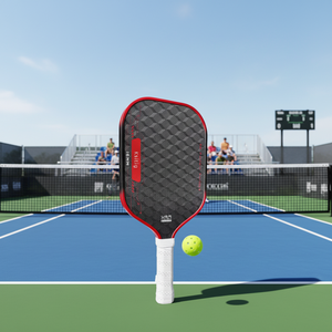 Raquette de pickleball Ksitig Clod Cut Black 10,5 mm d'épaisseur, Pico Offensive, durable, pour la compétition, texture en fibre de carbone 3D, mate et rugueuse - Product Image 5