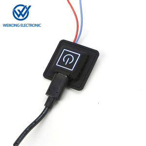 Interruttore a Pulsante in Silicone Impermeabile con Interfaccia USB-<span class=keywords><strong>C</strong></span>, Interruttore di Controllo Temperatura in Silicone - Product Image 2