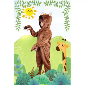 Disfraz de Oso Pardo para Niños, Unisex, para Fiestas y Actuaciones, Primavera 2025 - Product Image 2