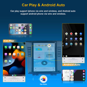 Autoradio Android avec écran tactile de 10,4 pouces, DVD, GPS pour GREAT WALL Hover H6 2015- Système multimédia sans fil CarPlay Android Auto BT - Product Image 4