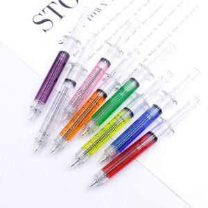 Cute Nurse Student Stationery Hospital Promotional Custom Logo Injection Syringe <b>Pen</b> - Product Image 3