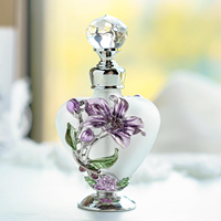 Botol Parfum Bunga Buatan Tangan, Botol Aroma Kristal Isi Ulang