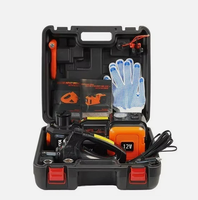 Kit de cric hydraulique électrique 5T 12V pour voiture avec gonfleur de pneus et clé à chocs en option