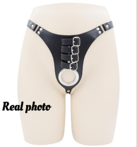 Volwassen SM-toys, leren ondergoed voor mannen met penisharnas, <span class=keywords><strong>cock</strong></span> bondage seksspullen - Product Image 2