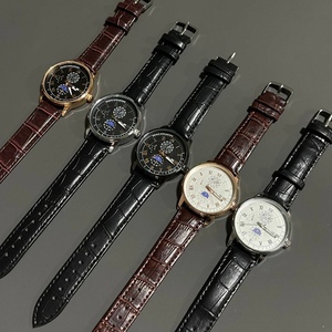<span class=keywords><strong>Orologio</strong></span> da <span class=keywords><strong>Uomo</strong></span> Classico con <span class=keywords><strong>Cinturino</strong></span> <span class=keywords><strong>in</strong></span> <span class=keywords><strong>Pelle</strong></span>, Movimento al Quarzo, Impermeabile e Luminoso - Product Image 6
