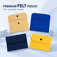 Sac à main coloré pour enfants avec décoration de dessins animés, sac fourre-tout personnalisé en feutre polyester