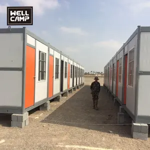 Affordable durable Folding container house for hospital design collapsible container house in Qatar fast install isolation room