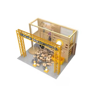 אתר בניית עץ סיטוני משחק תפקיד להעמיד פנים הבניין פנים הבניין ציוד עבור ילדים פעילויות גן משחקים - Product Image 5