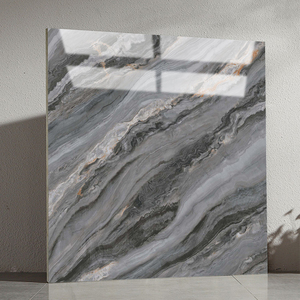 Venta al por Mayor de Baldosas de Porcelana para Piso, Cuadradas, Color Gris Mármol, 600x600, para Proyectos de Ingeniería, Baldosas de Porcelana Esmaltadas - Product Image 1