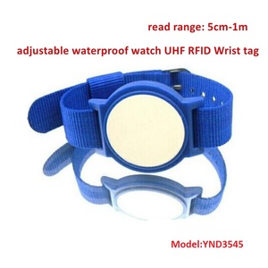 Étiquette RFID UHF longue portée 1-6M en ABS, étanche/résistante aux intempéries, pour bracelet de poignet ou de cheville, système de chronométrage sportif pour triathlon YND YND3545 <span class=keywords><strong>Alien</strong></span> <span class=keywords><strong>H3</strong></span> - Product Image 4