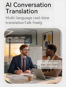 Ag01 thông minh Kính ai với 8MP Video Camera & ngôn ngữ phiên dịch, chatgpt máy ảnh kính dành cho nam giới, Type-C sạc Wearable công nghệ - Product Image 6