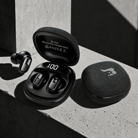 Écouteurs intra-auriculaires sans fil OEM 2.4G avec transducteur 10 mm, autonomie de 6 heures, chargement Type-C et capteur Hall