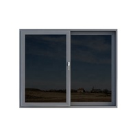 Puertas y Ventanas Personalizadas al por Mayor de Fábrica, Ventana Corredera de Aluminio con Vidrio Templado