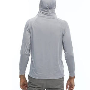 เสื้อฮู้ดกันแดด UPF 50 สำหรับตกปลา น้ำหนักเบา ระบายอากาศได้ดี เสื้อผ้าป้องกันแสงแดดสำหรับผู้ชาย เสื้อเจอร์ซีย์ตกปลา เสื้อผ้าตกปลา - Product Image 5