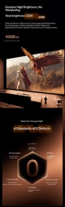 Proyector <span class=keywords><strong>Hisense</strong></span> C3 Ultra 4K Nativo para Cine en Casa, LED Inteligente con Android 11, 4800 Lúmenes, Portátil, Alta Relación de Contraste, 3D - Product Image 4